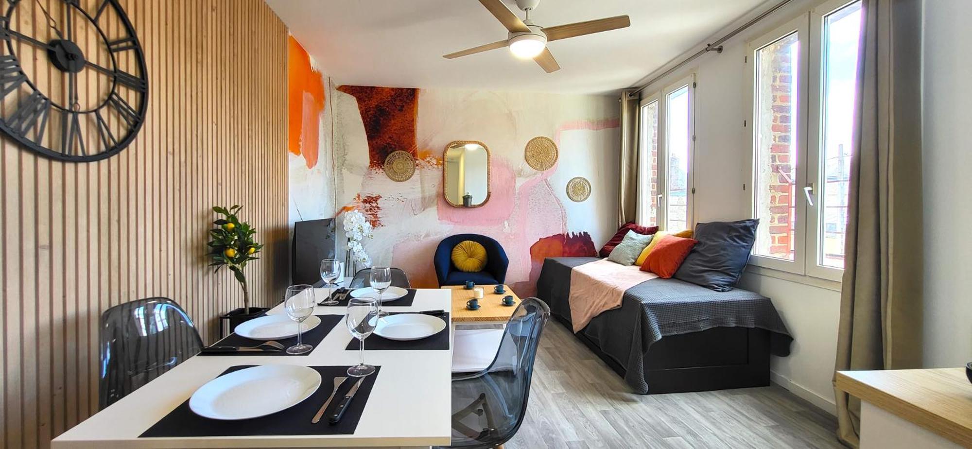Apartamento Oxygen - Lumineux Deux-Pieces A 20Min De Rouen Caudebec-les-Elbeuf Exterior foto