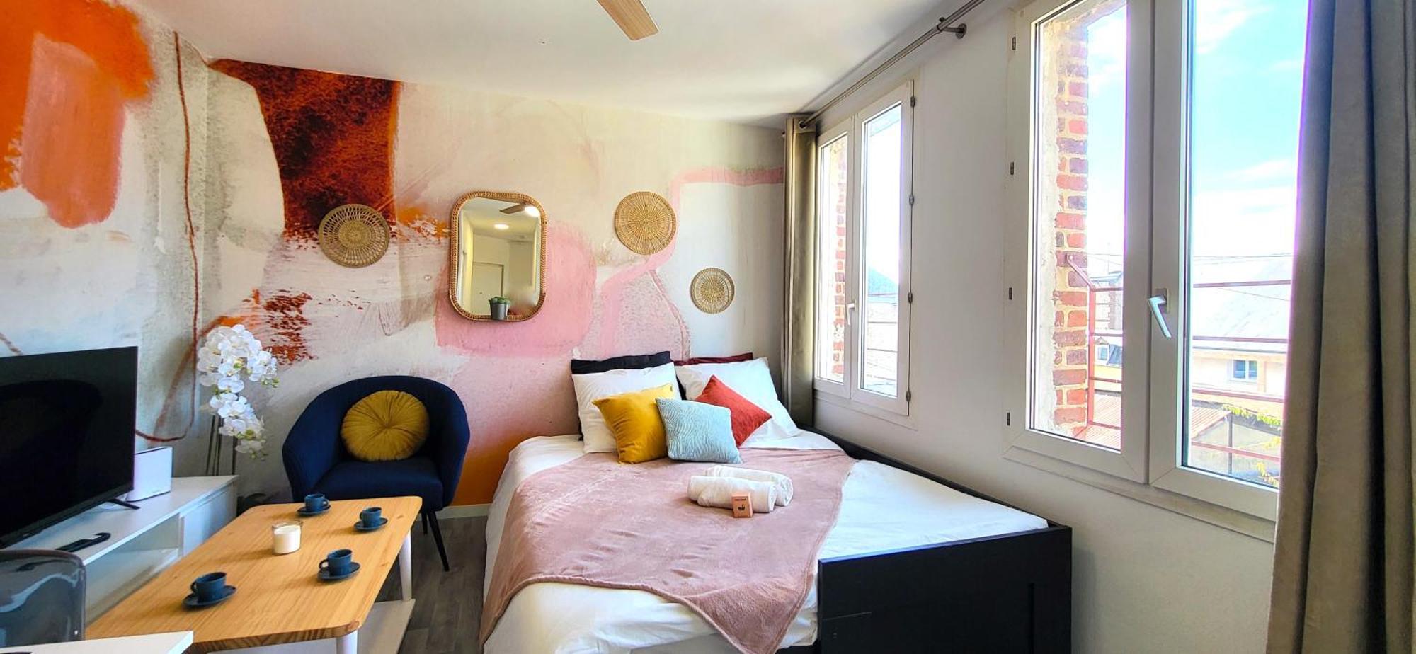 Apartamento Oxygen - Lumineux Deux-Pieces A 20Min De Rouen Caudebec-les-Elbeuf Exterior foto